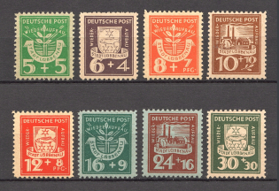 1946 Lubbenau Germany Local Post (Full Set)