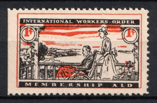 1c International Workers Order Membership Aid, USSR Cinderella (MNH)