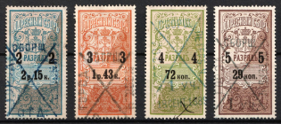 St. Petersburg, Russian Empire Revenue, Russia, Residence Permit (Cancelled)