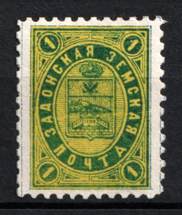 1888 1k Zadonsk Zemstvo, Russia (Schmidt #17)