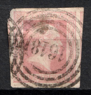 1857 1Sgr Prussia, German States, Germany (Mi. 6 a, Used, CV $60)