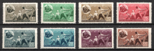 1947 Albania (Mi. 418 - 425, Full Set, CV $130)
