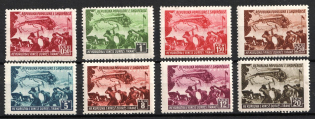 1948 Albania (Mi. 448 - 455, Full Set, CV $120, MNH)