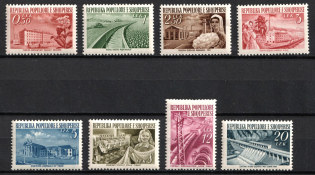 1953 Albania (Mi. 525 - 532, Full Set, CV $25, MNH)