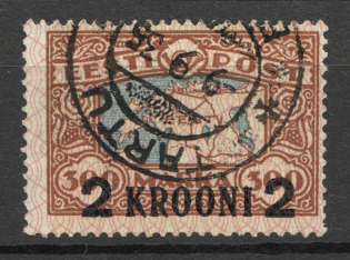 1930 Estonia Readable Cancellation Tartu