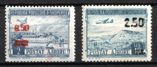 1953 Albania (Mi. 523 - 524, Full Set, CV $120)