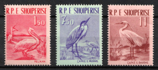 1961 Albania (Mi. 630 - 632, Full Set, CV $30)