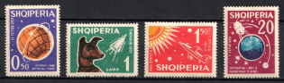 1962 Albania (Mi. 668 - 671, Full Set, CV $80)