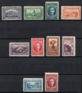 1921 Bulgaria (Mi. 156 - 165, Full Set, CV $35)