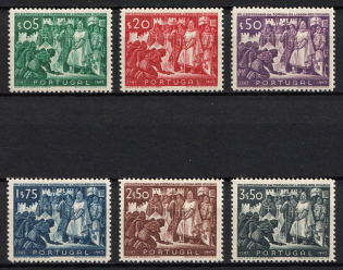 1947 Portugal (Scott 683 - 688, Mi. 714 - 719, Full Set, CV $50)