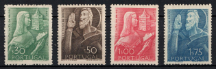 1948 Portugal (Scott 689 - 692, Mi. 720 - 723, Full Set, CV $30)