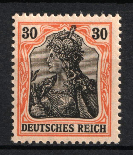 1905-13 30pf German Empire, Germany (Mi. 89 I x, CV $220, MNH)