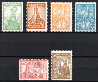 1934 Bulgaria (Mi. 266 - 271, Full Set, CV $55)