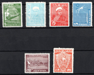1935 Bulgaria (Mi. 280 - 285, Full Set, CV $420)