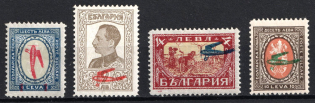 1927 Bulgaria, Airmail (Mi. 206 - 209, Full Set, CV $100)