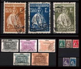 1911-24 Portugal, Collection of Different Issues (Used)