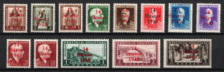 1944 Albania, German Occupation, Germany (Mi. 1 - 13, CV $170)