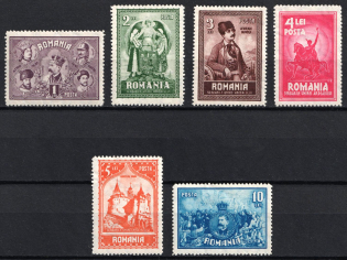 1929 Romania (Mi. 346 - 351, Full Set, CV $35)