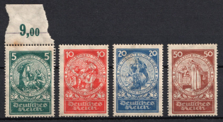 1924 Weimar Republic, Germany (Mi. 351 - 354, Full Set, CV $200)
