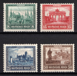 1930 Weimar Republic, Germany (Mi. 450 - 453, Full Set, CV $90)