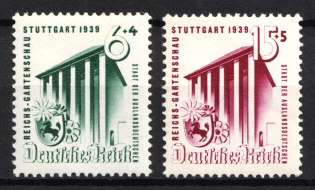 1939 Third Reich, Germany (Mi. 692 - 693, Full Set, CV $30, MNH)