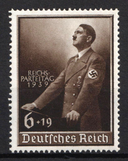 1939 6pf Third Reich, Germany (Mi. 701, Full Set, CV $30, MNH)