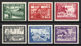 1941 Third Reich, Germany (Mi. 773 - 778, Full Set, CV $70, MNH)