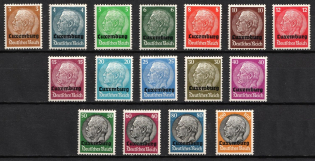 1940 Luxembourg, German Occupation, Germany (Mi. 1 - 16, Full Set, CV $20)