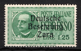 1943 Zadar, German Occupation, Germany (Mi. 21, CV $40)