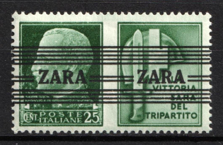 1943 25c Zadar, German Occupation, Germany (Mi. 35 II, Signed, CV $60, MNH)