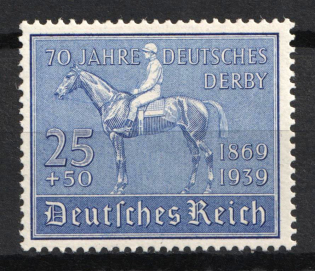 1939 25pf Third Reich, Germany (Mi. 698, Full Set, CV $30)