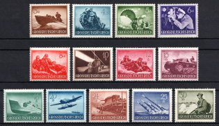 1944 Third Reich, Germany, Wehrmacht (Mi. 873 - 885, Full Set, CV $30, MNH)