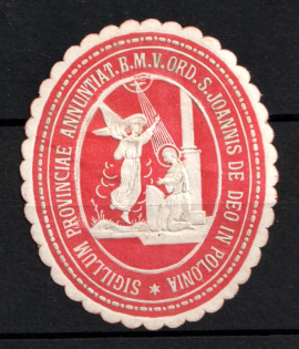 Poland, paper seal