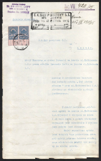 1914 Ukraine, Lviv, Stryj, Russian occupation, three documents, use of Russian revenues