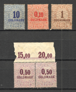 Reich Revenue stamps Fiscal Tax