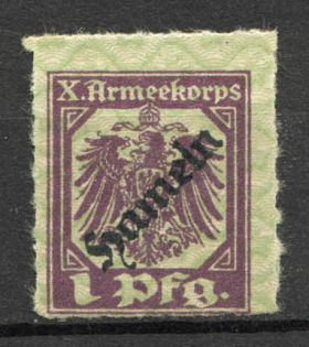 War Prison Camps Hameln X Army Corps Billet 1 Pf (MNH)