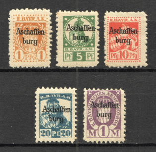 War Prison Camps Aschaffenburg II Bavaria's Army Corps