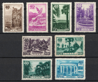 1949 Views of Crimea and Caucasus, Soviet Union, USSR, Russia (Full Set, MNH)