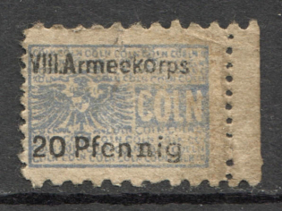 War Prison Camps VIII Army Corps 20 Pf