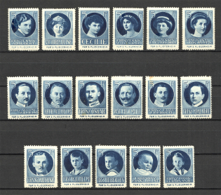 Fliegerheim Hotel Charity stamps World War I Propaganda Series