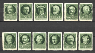 Fliegerheim Hotel Charity stamps World War I Propaganda Series