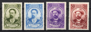 1940 The 80th Anniversary of the Chekhov's Death, Soviet Union, USSR, Russia (Full Set)