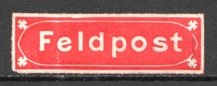 `FELDPOST` Label Vignette Poster Stamp