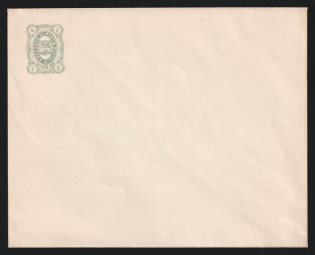1884 Kadnikov Zemstvo 4k Postal Stationery Cover, Mint (Schmidt #3, CV $150)