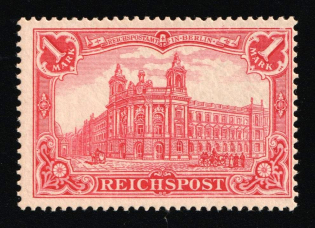 1900 1m German Empire, Germany (Mi. 63 a, CV $180)