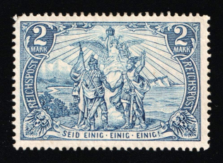 1900 2m German Empire, Germany (Mi. 64 I, CV $180)