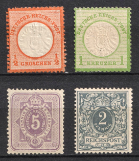 1872-1900 German Empire, Germany (CV $120)