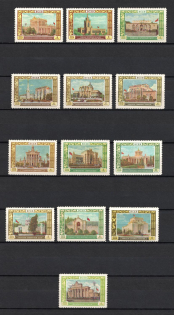 1956 All-Union Agricultural Fair, Soviet Union, USSR, Russia (Zv. 1787 - 1799, Full Set, CV $50, MNH)