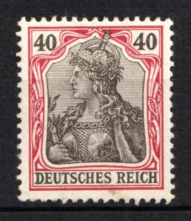 1902 40pf German Empire, Germany (Mi. 75, CV $140)