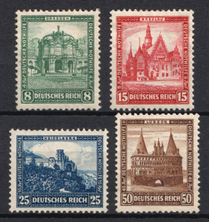 1931 Weimar Republic, Germany (Mi. 459 - 462, Full Set, CV $60)